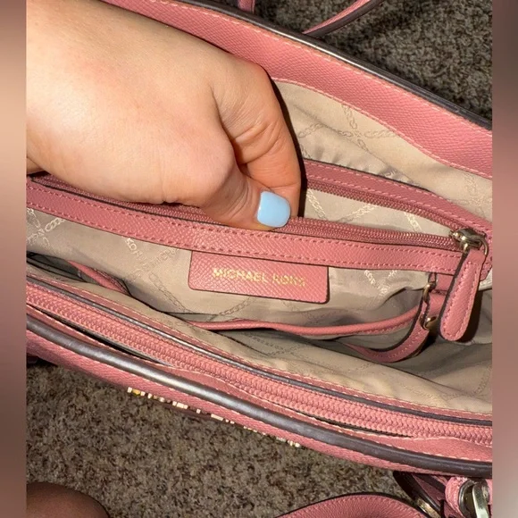 Pinkish colored Michael Kors Purse - Picture 11 of 16